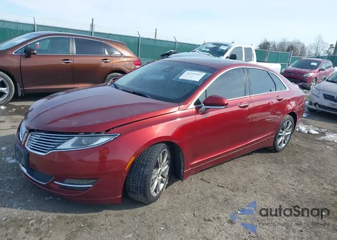 2014 Lincoln Mkz из США, поврежденный, VIN 3LN6L2G99ER801434
